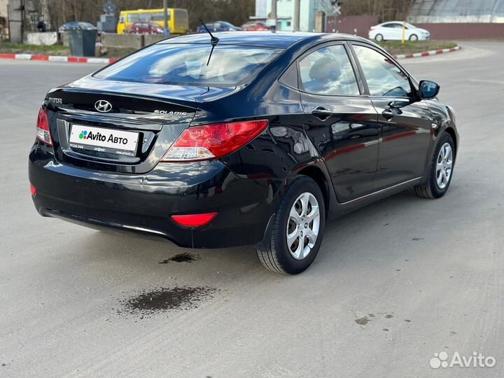 Hyundai Solaris 1.4 МТ, 2012, 168 800 км