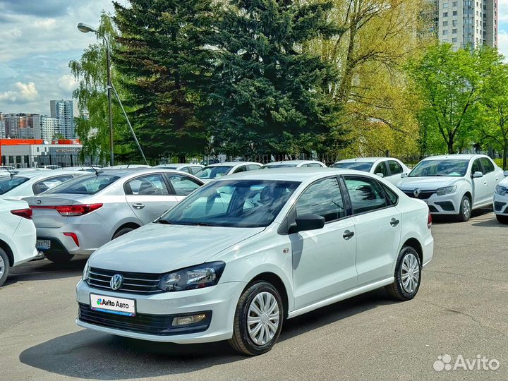 Volkswagen Polo 1.6 AT, 2019, 239 311 км