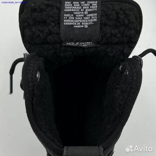 Ботинки Nike Air Force 1 Duckboot (с мехом) (Арт.63490)