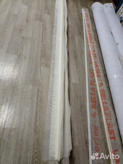 Уголок штукатурный с сеткой