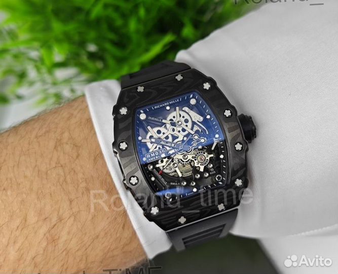 Часы мужские Richard Mille c гарантией год