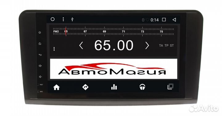 Магнитола Mercedes ML (W164), GL (X164) Android