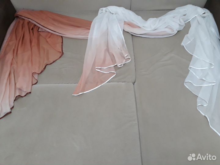 Тюль с ламбрикеном