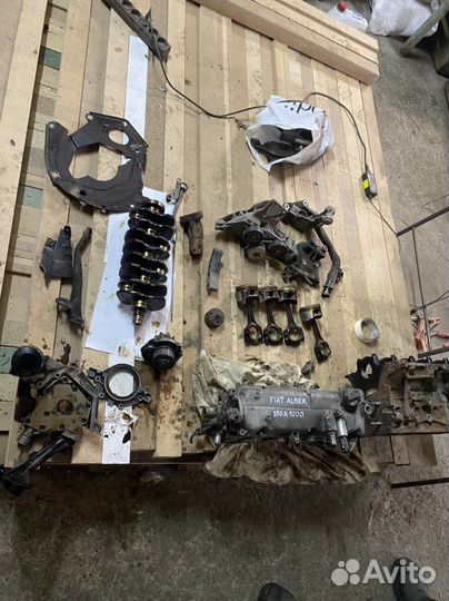 Двигатель в разборе 350А1000 Fiat Albea