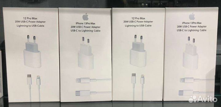 Комплект для быстрой зарядки iPhone/ iPad/ AirPods