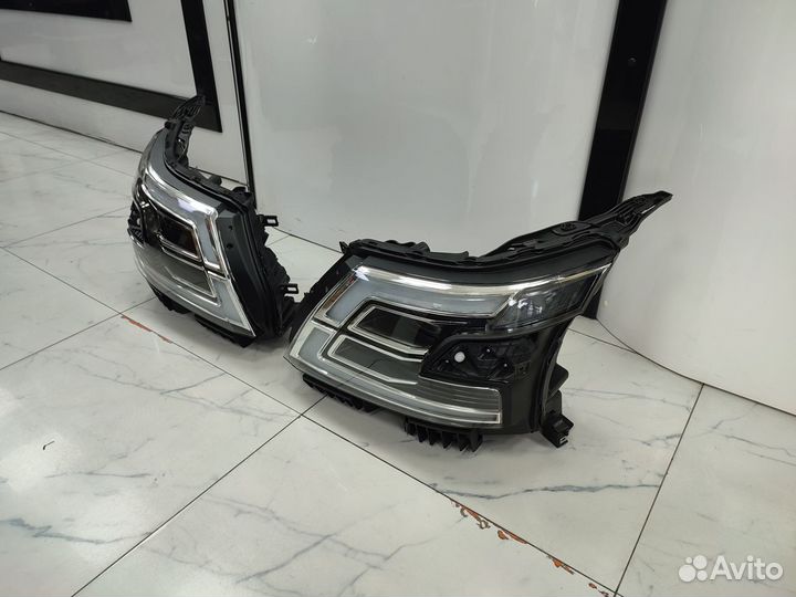 Передние фары Nissan Patrol Y62 2020 рестайлинг