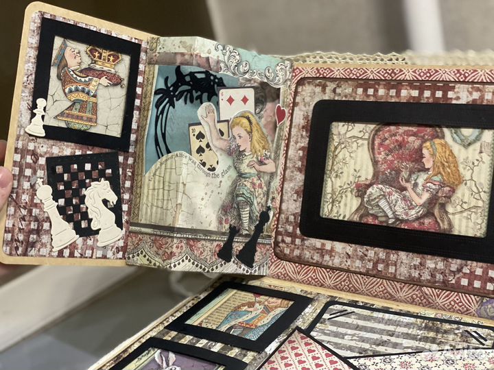 Фотоальбом алиса в стране чудес на заказ