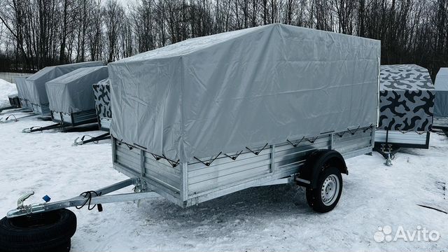 Прицеп новый оцинкованный 3.2х1.5 полный комплект