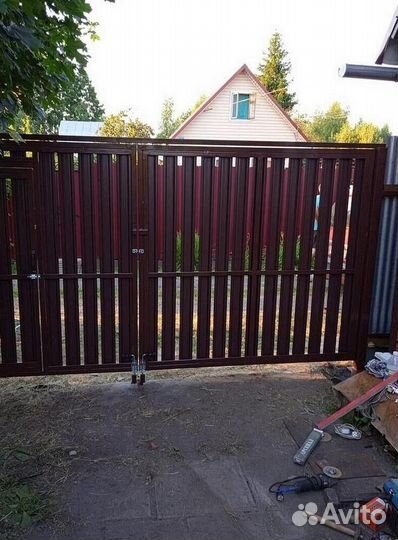 Ворота распашные