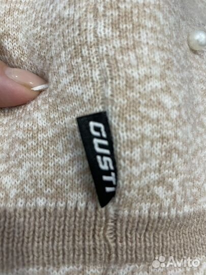 Шапка шлем для девочки 46-48 зима