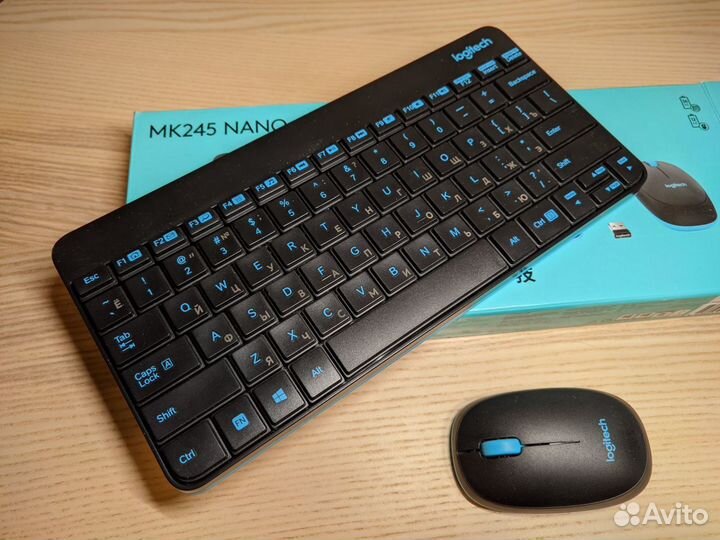 Клавиатура + мышь беспроводные Logitech MK245