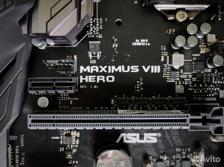 Материнская плата LGA1151 asus Maximus III Hero