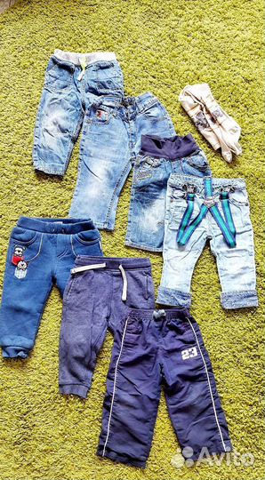 Пакет вещей на мальчика от 0 до 2 лет