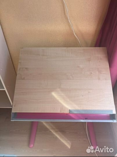 Растущая парта и стул бу