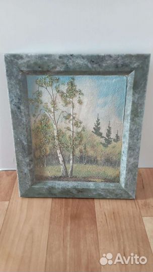 Картина на камне