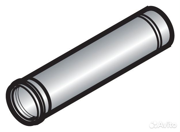 Вертикальный дымоход для