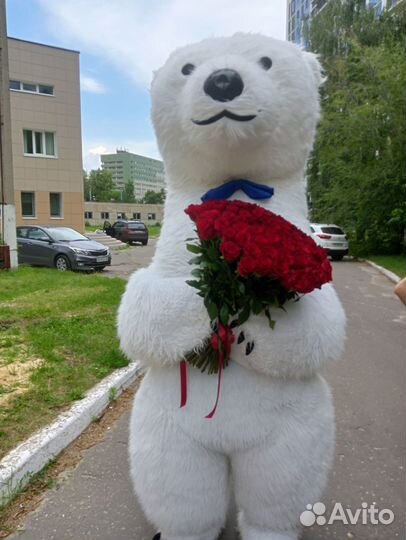 Белый Мишка на любой праздник