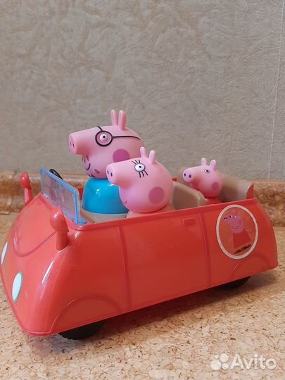 Автомобиль Свинки Пеппы + Две площадки