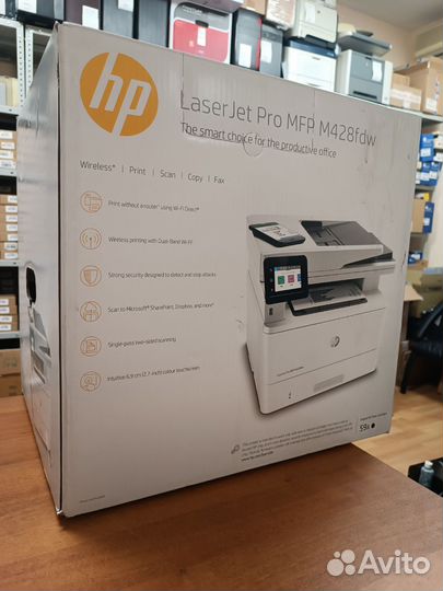 Новое мфу HP LaserJet Pro MFP M428fdw, ч/б, А4