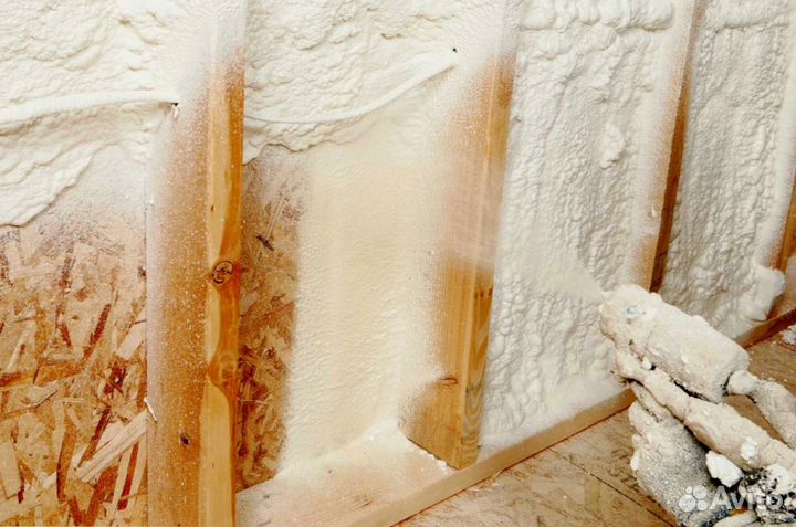 Утепление мансарды дома пенополиуретаном (ППУ)