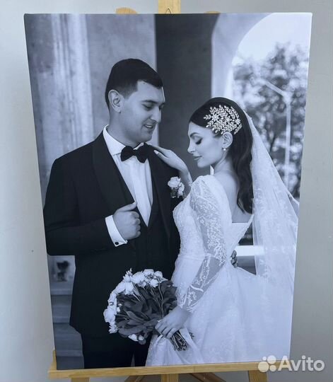 Печать картин с вашим фото на холсте