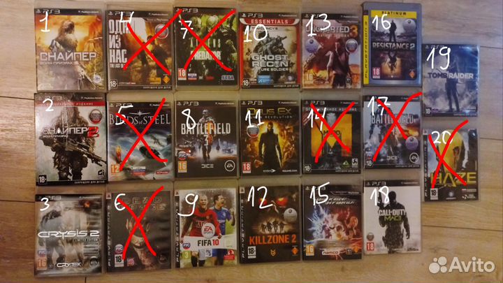 Игры диски для ps3