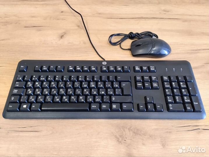 Клавиатура HP KU-1156 USB + мышка в подарок