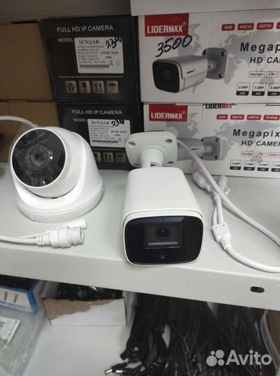 Камеры для видеонаблюдения IP, AHD, Wi-fi