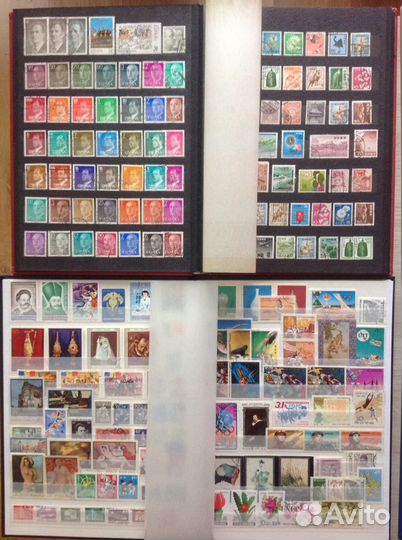 Большая коллекция марок