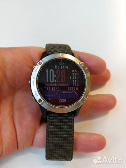Часы Garmin Fenix 6 silver