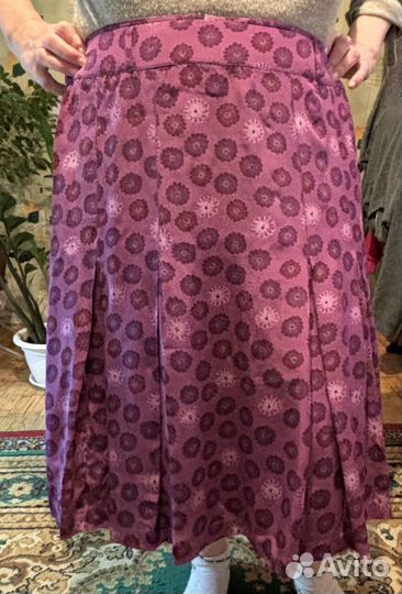 Юбка из натурального шелка