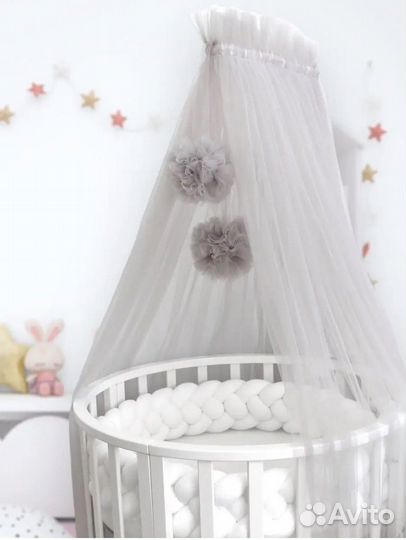 Балдахин в детскую кроватку