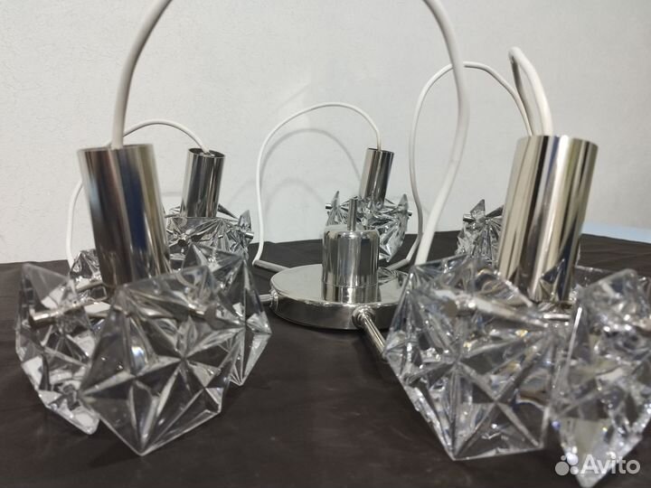 Хрустальная люстра Паук СССР