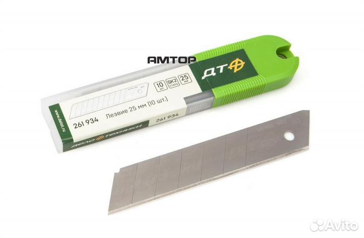 Дело техники 261934 Лезвия 25 мм 