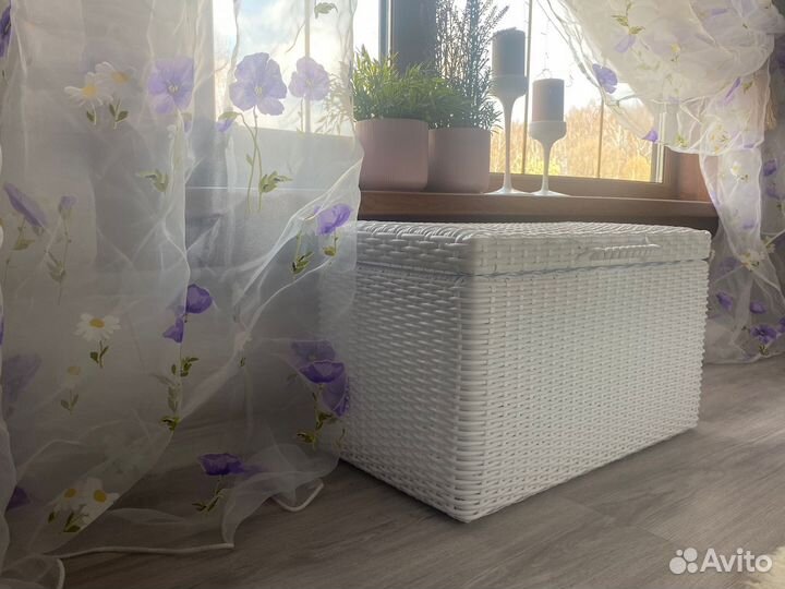 Сундучок из ротанга
