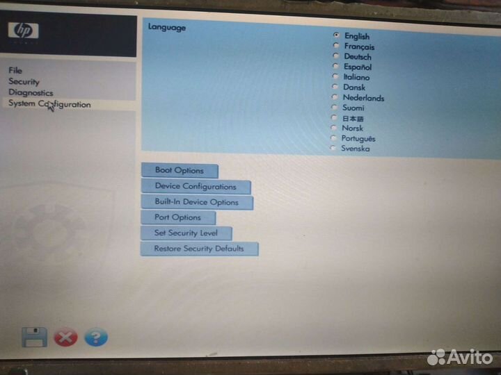 Матрица HP Elitebook 2530p