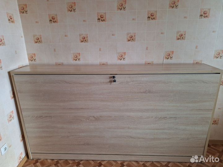 Горизонтальный шкаф-кровать трансформер