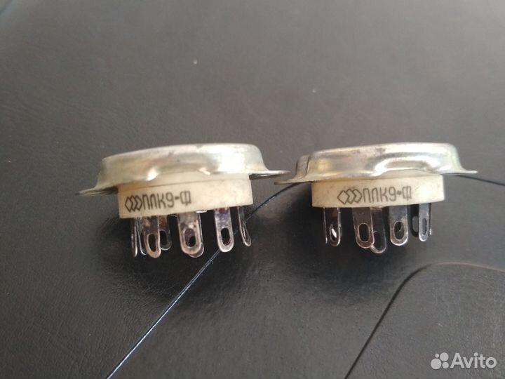 Панели ламповые плк9-Ф для радиоламп - 2 шт