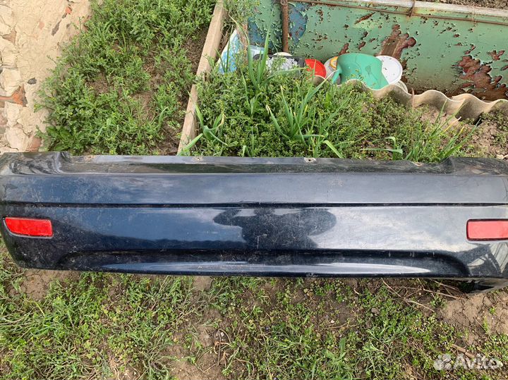 Задний бампер priora 1 хэтчбек