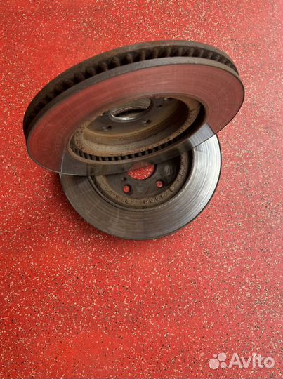 Передние тормозные диски toyota camry xv-70