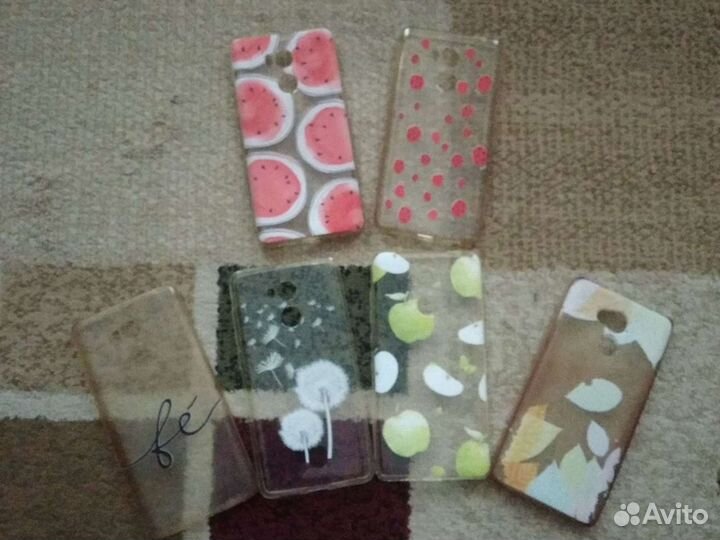 Чехлы (6шт.) для смартфона Xiaomi Redmi 4 pro