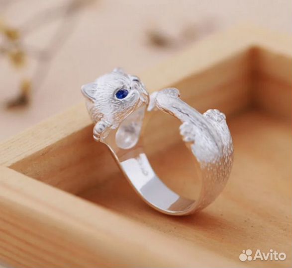 Кольцо котёнок