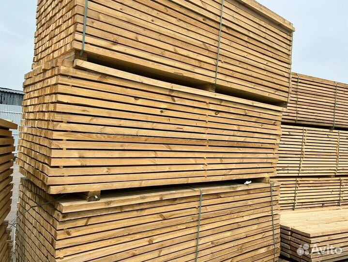 Доска обрезная 25х150х6000мм от производителя