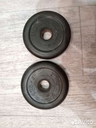 Блины для штанги 1,25 кг