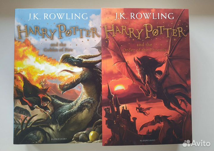 Серия книг Гарри Поттер на английском языке