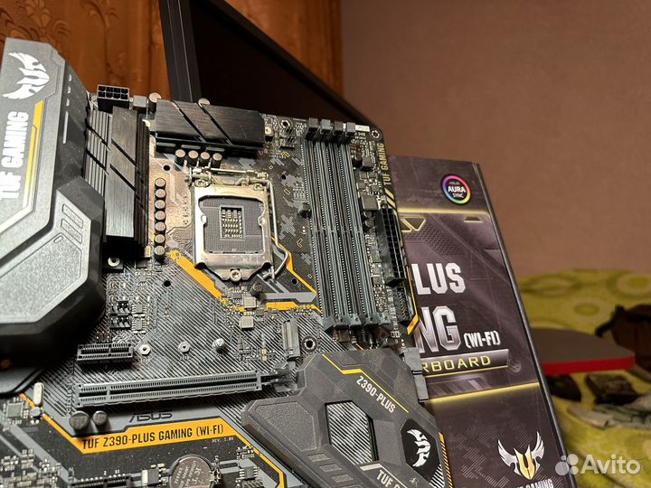 Материнская плата asus TUF Z390-Plus gaming