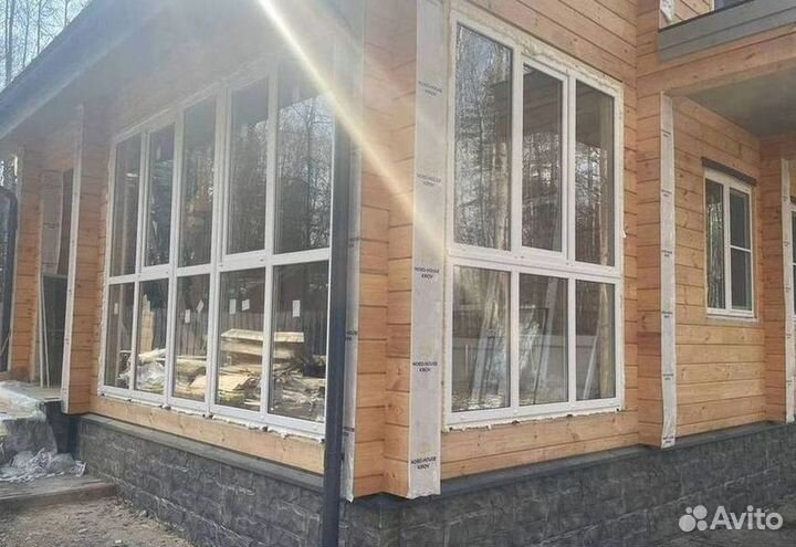 Остекление окон и балконов пвх