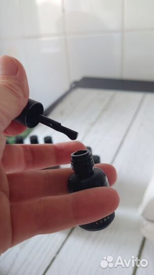 Набор для гель-лака с уф лампой в отл сост