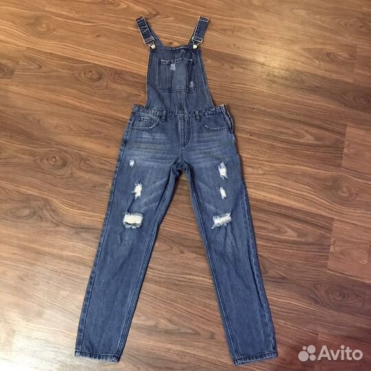 Комбинезон женский джинсовый