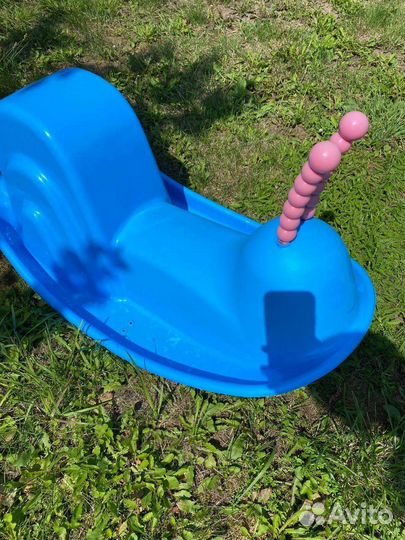 Детска качалка улитка